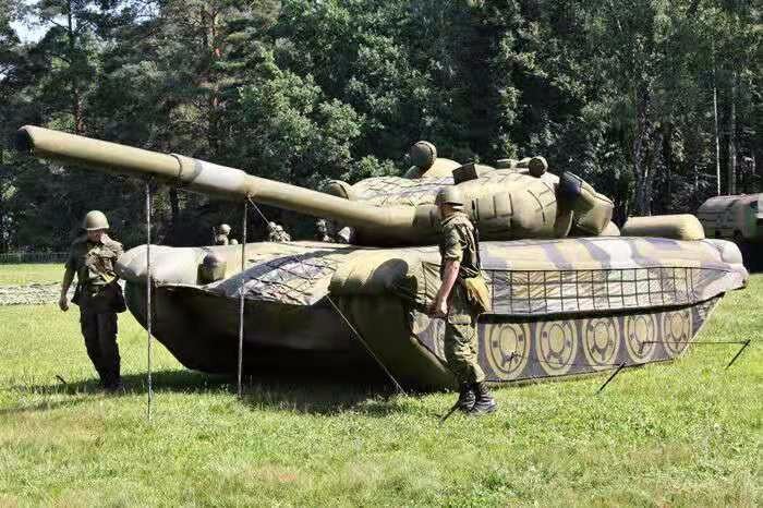 钦北部队充气坦克